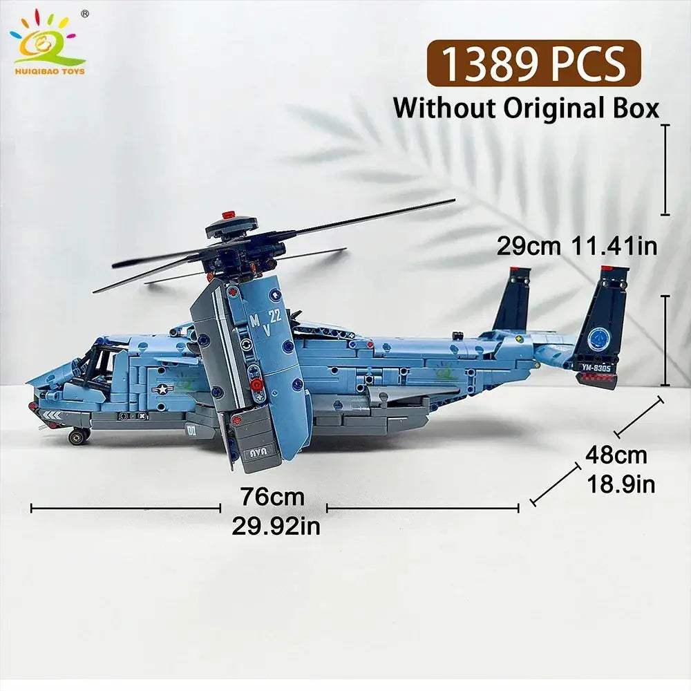  Premium Lego Compatible Tiltrotor Set 1389 Toyland EU -  ToylandEU™
