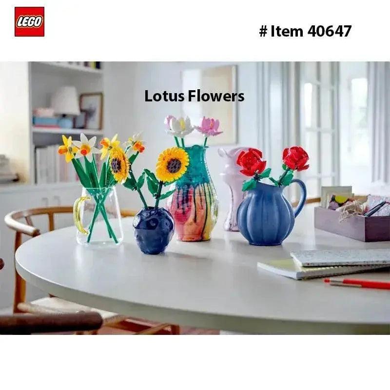  Premium Lego Lotus Flower Building Set 8Plus Toyland EU -  ToylandEU™