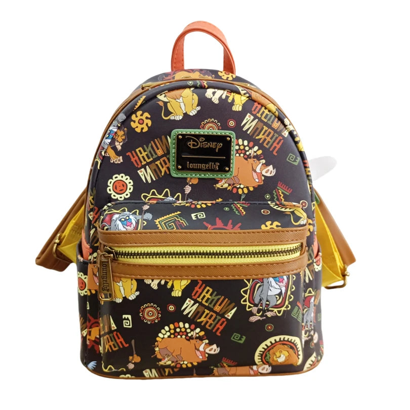 Premium Loungefly Backpack Disney Mickey Mouse Pu Leather For Girls And Kids Cosplay Travel - ToylandEU