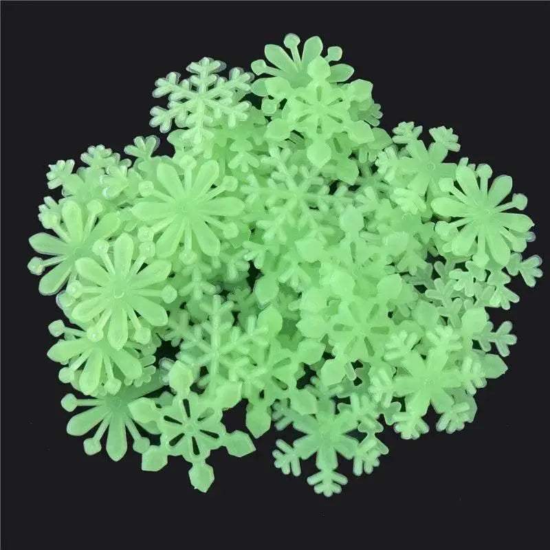  Bright Luminous Snowflake Wall Decals Toyland EU -  ToylandEU™