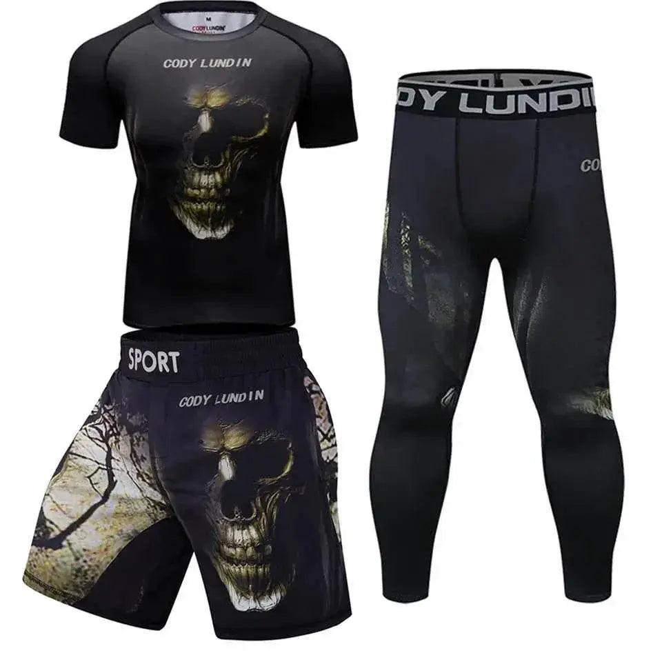  Premium MMA Gear 2pc Rashguard Pants Toyland EU -  ToylandEU™