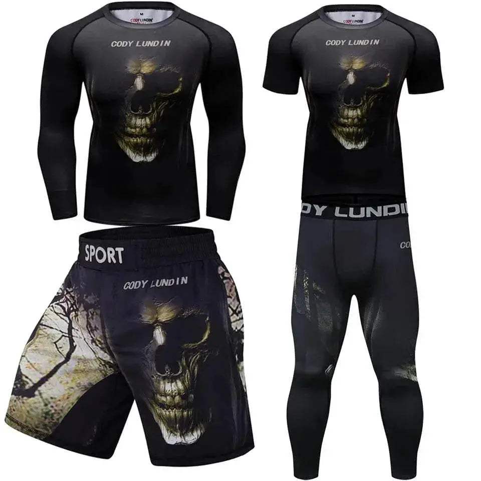  Premium MMA Gear 2pc Rashguard Pants Toyland EU -  ToylandEU™