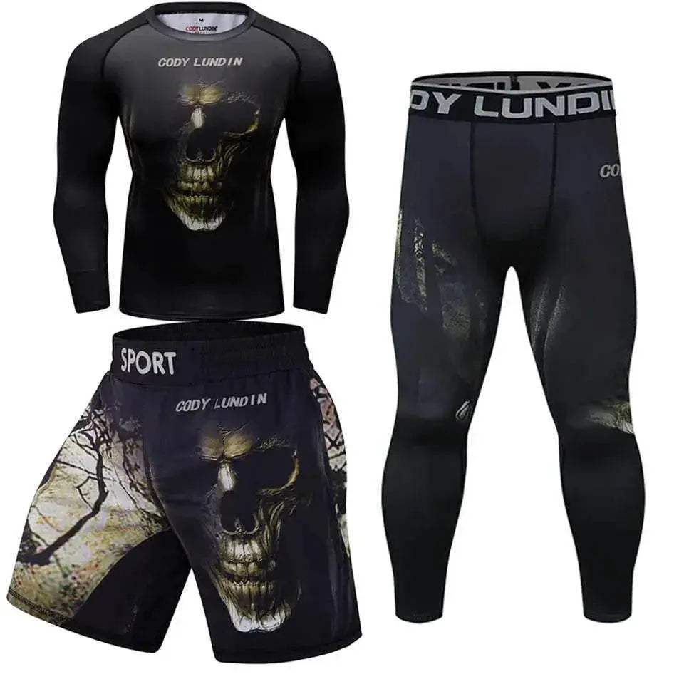  Premium MMA Gear 2pc Rashguard Pants Toyland EU -  ToylandEU™