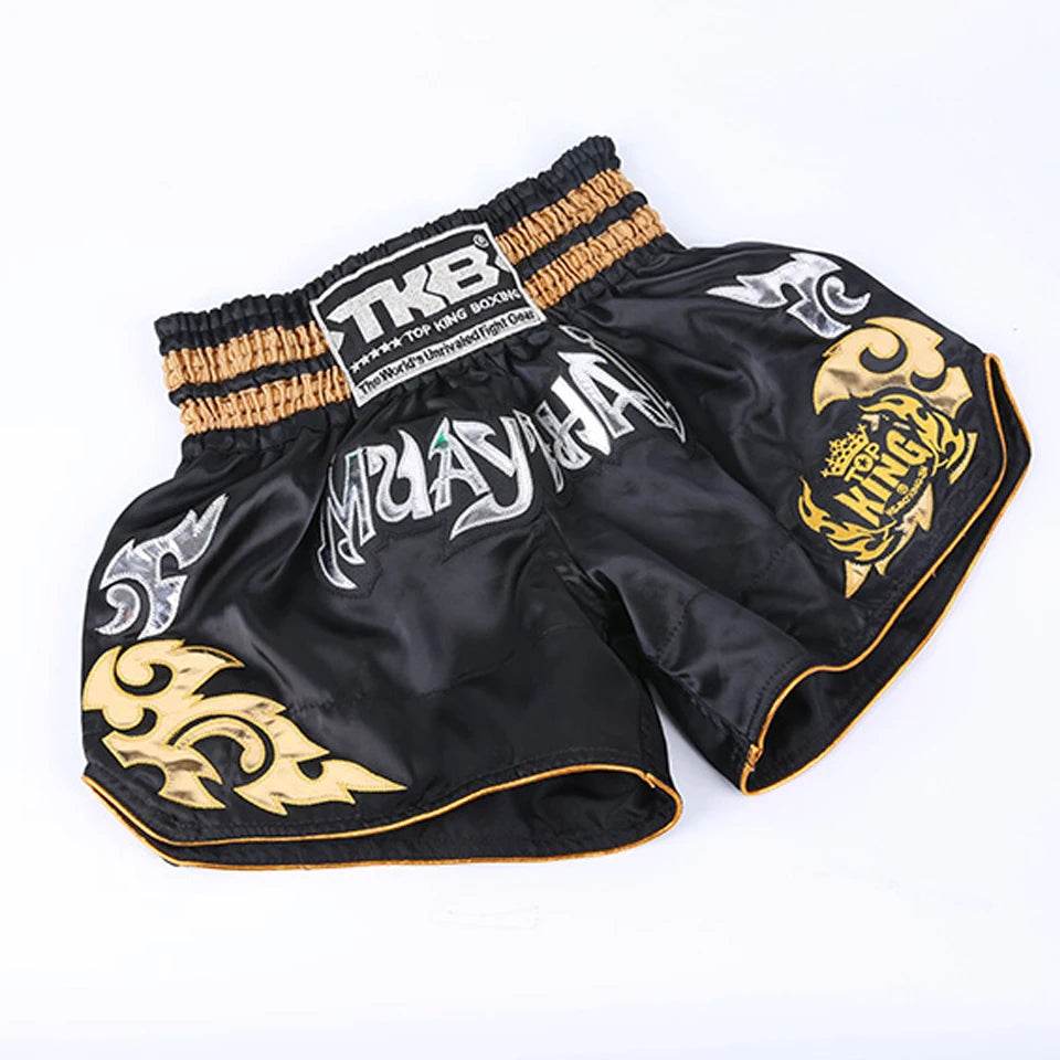 Premium MMA Shorts Printing Tiger Patchwork For Men - ToylandEU