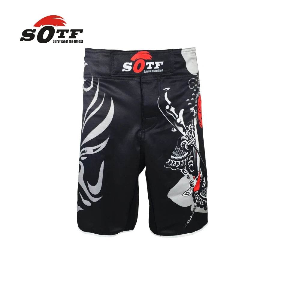Premium MMA Shorts Tiger Print Design For Men Fighters - ToylandEU