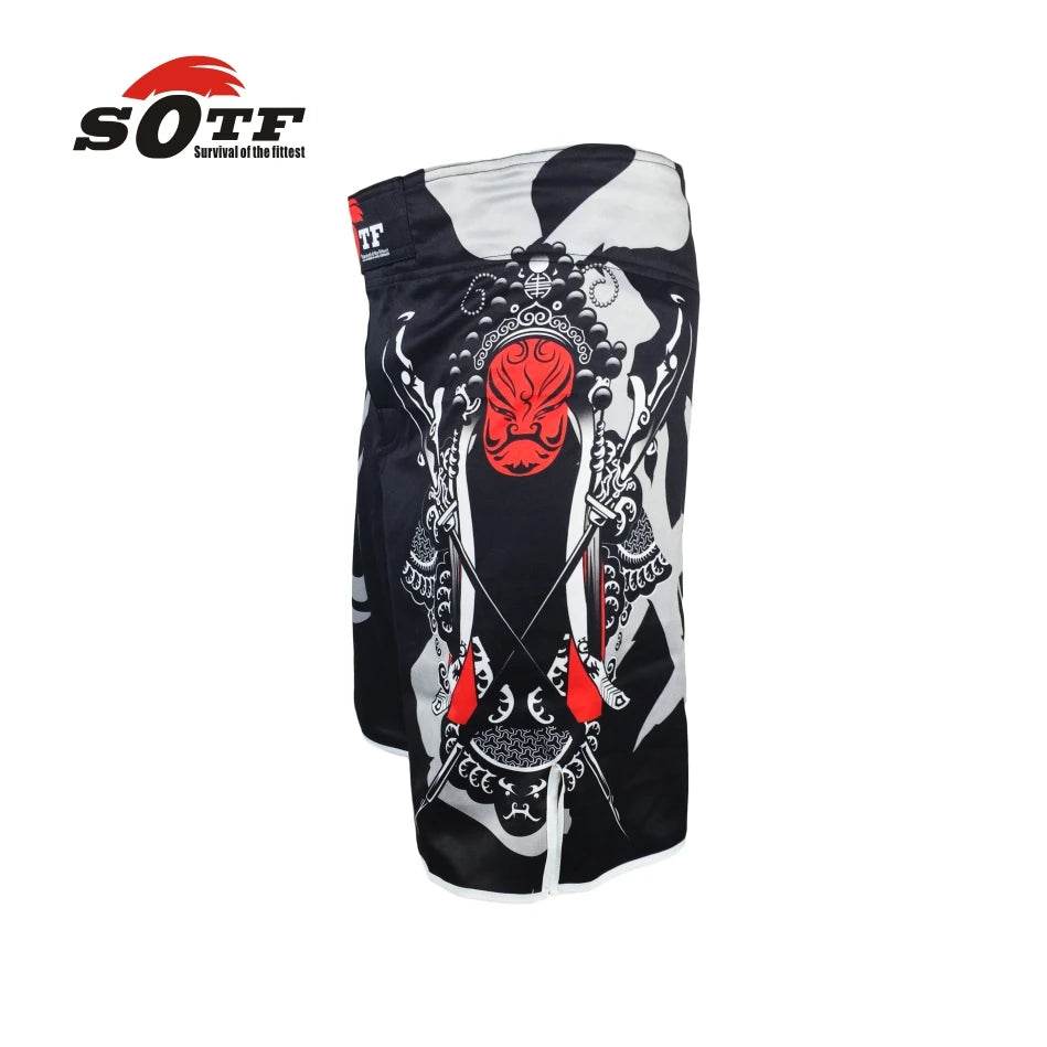 Premium MMA Shorts Tiger Print Design For Men Fighters - ToylandEU
