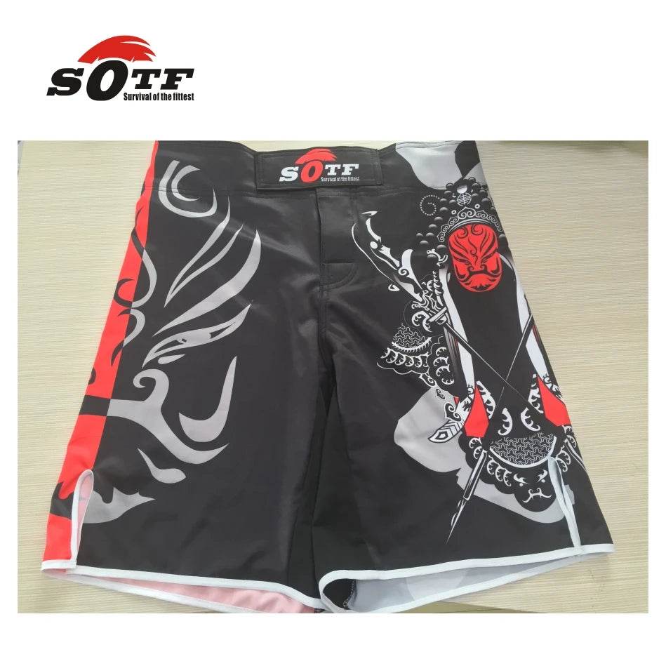 Premium MMA Shorts Tiger Print Design For Men Fighters - ToylandEU