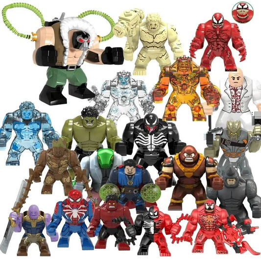 Premium MOC Building Blocks Set with Superhero Mini Figures for Creative Play and Gift Giving - ToylandEU