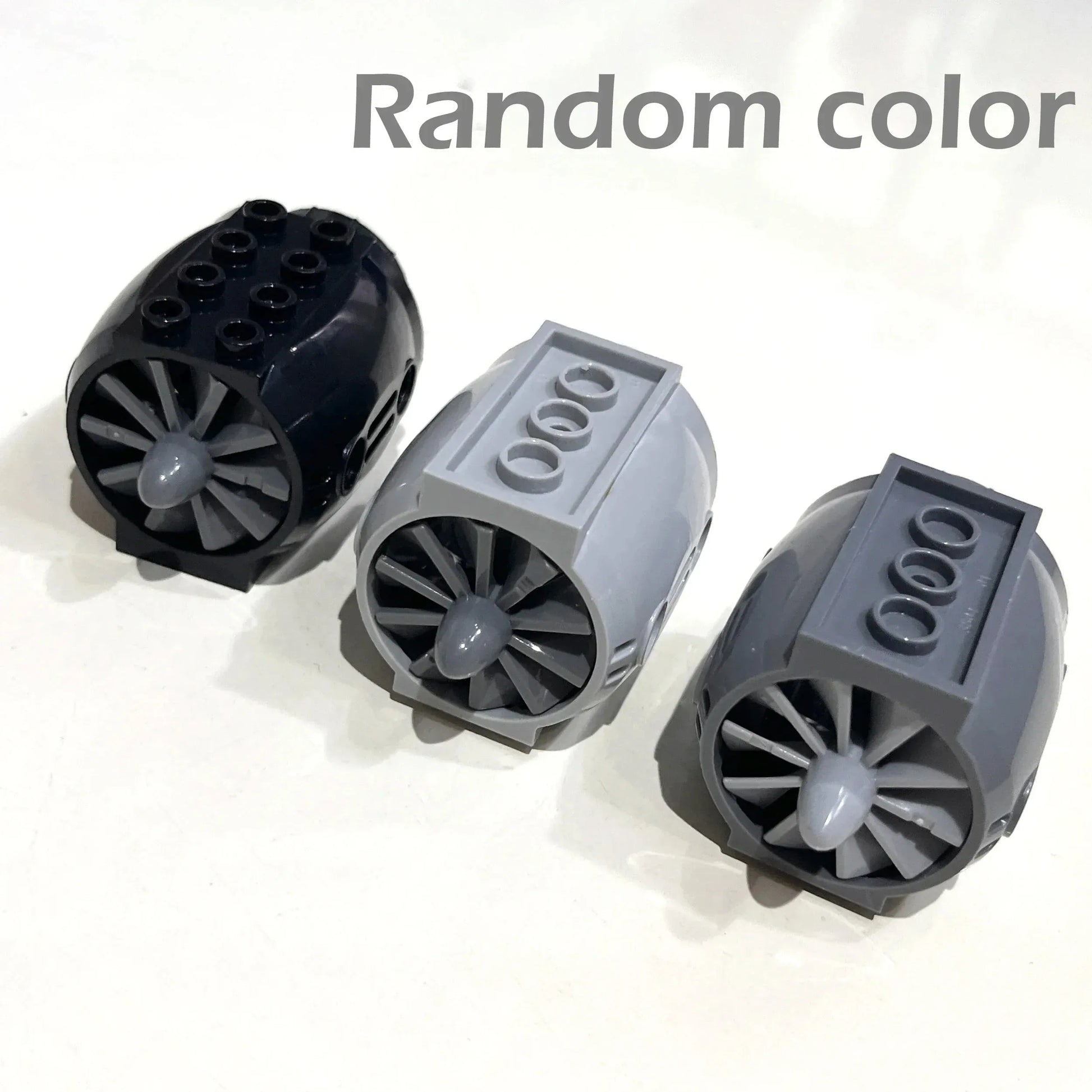 Premium MOC Technical Parts Building Blocks Accessories Aircraft Engine With Propeller Blades 4x5x3 For Lego Enthusiasts - ToylandEU