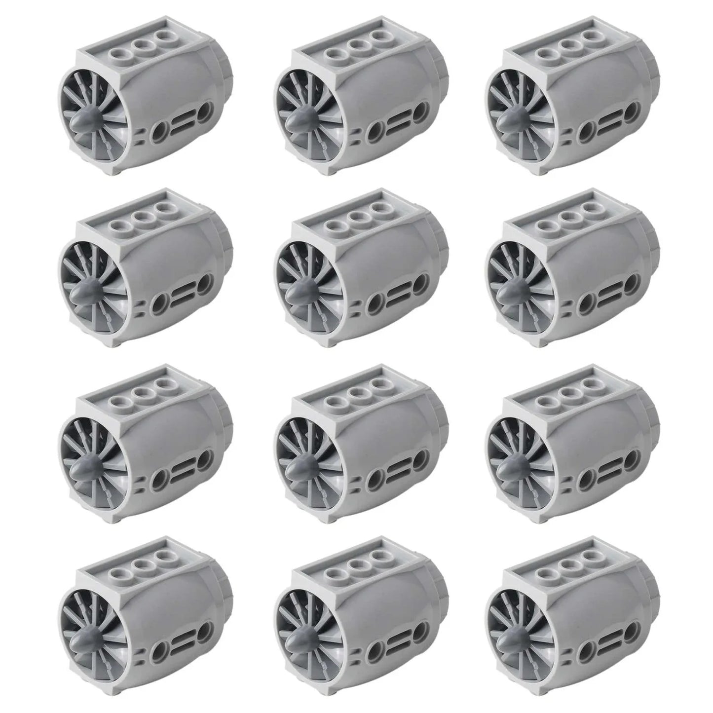 Premium MOC Technical Parts Building Blocks Accessories Aircraft Engine With Propeller Blades 4x5x3 For Lego Enthusiasts - ToylandEU