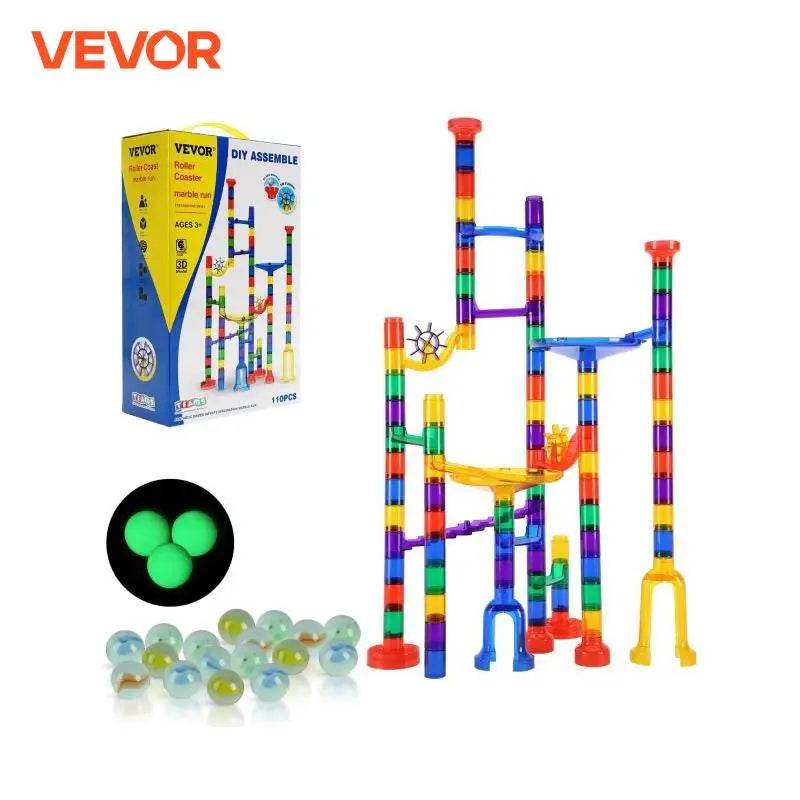 Premium Marble Run Set For Kids Glow In The Dark Marbles - ToylandEU