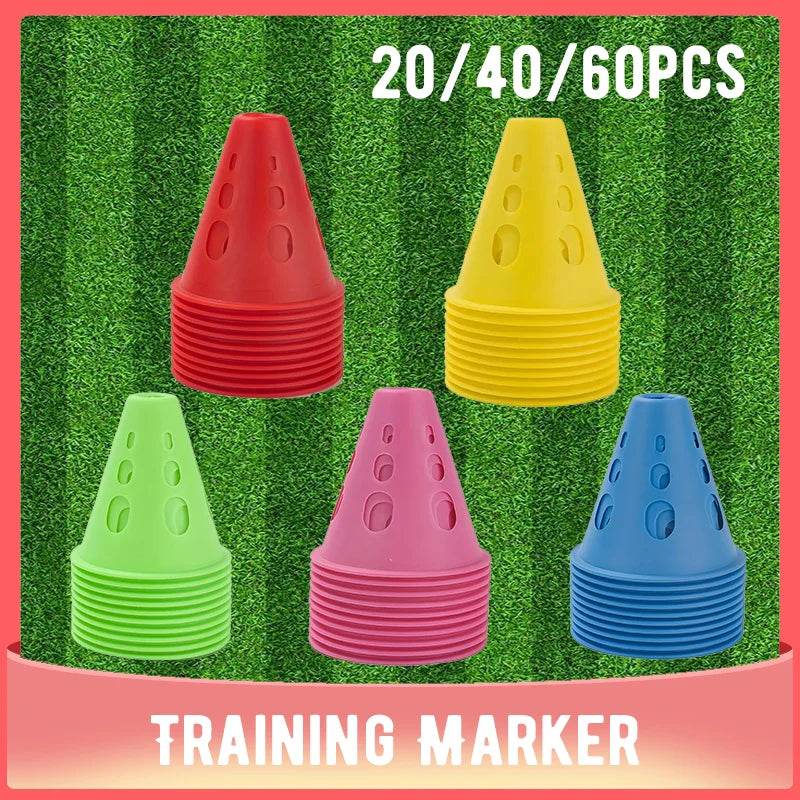 Premium Marker Agility Cones Colorful Windproof For Soccer Training - ToylandEU