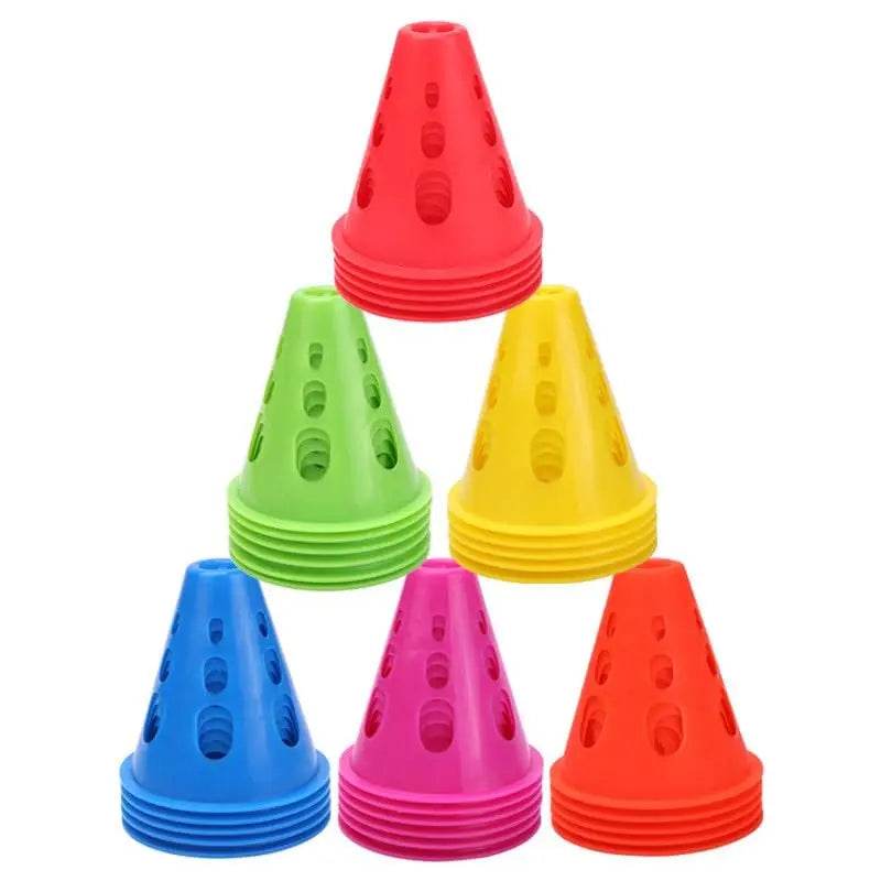 Premium Marker Agility Cones Colorful Windproof For Soccer Training - ToylandEU