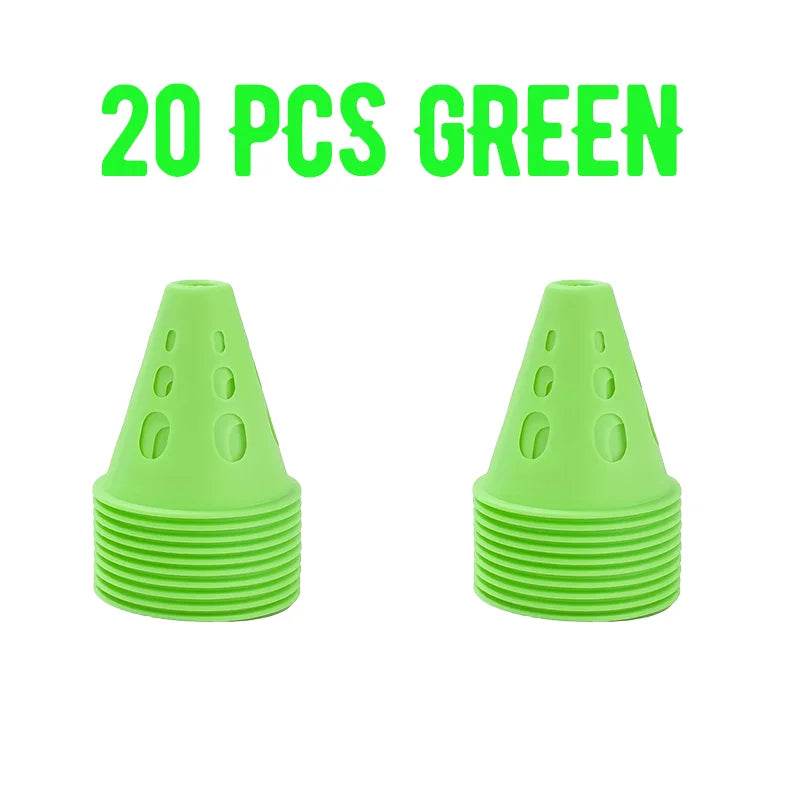 Premium Marker Agility Cones Colorful Windproof For Soccer Training - ToylandEU