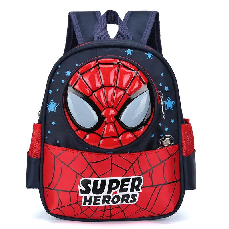 Premium Marvel Captain America Backpack With Spine Protective Design For Boys Aged 3 To 12 Breathable - ToylandEU