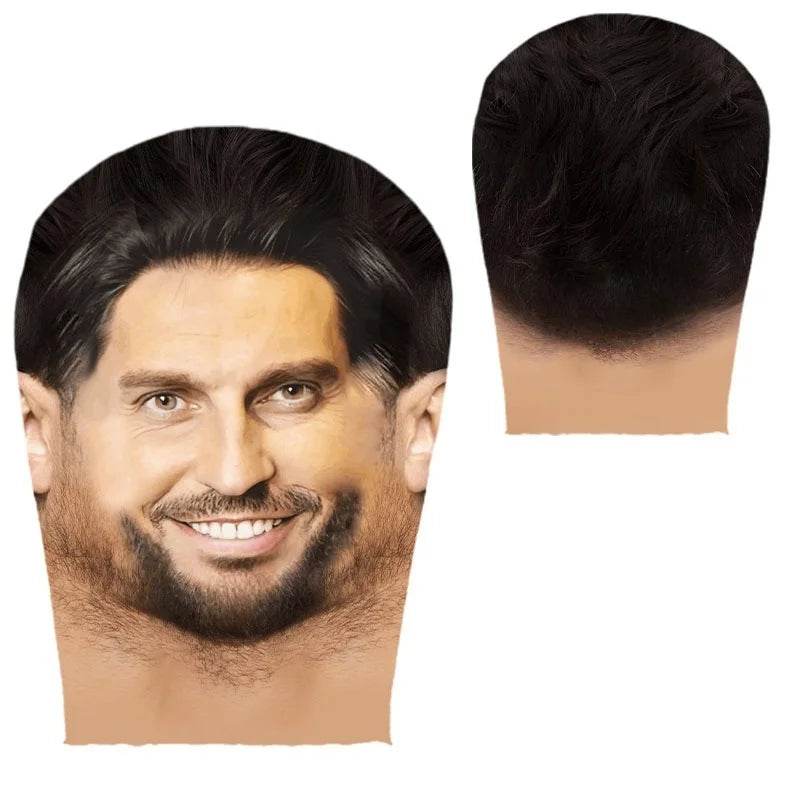 Premium Mask 3D Full Face Double Sided Printing For Adults - ToylandEU