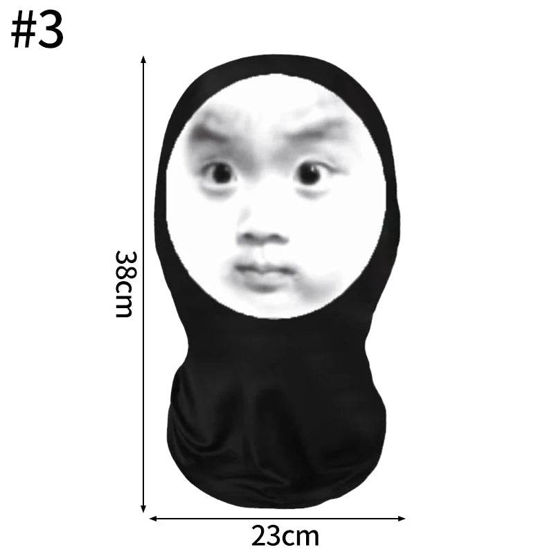 Premium Mask 3D Realistic Face For Halloween Cosplay - ToylandEU