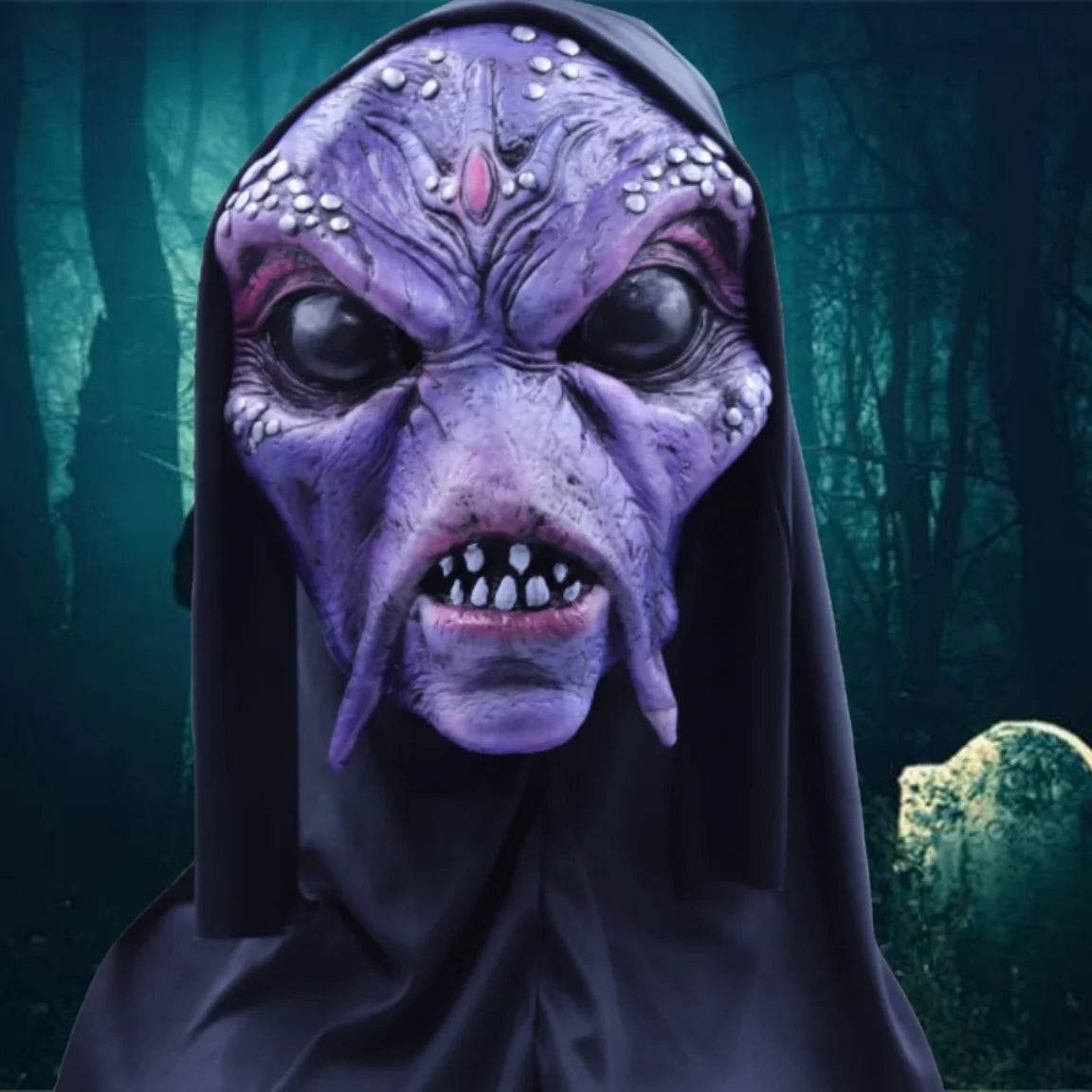 Premium Mask Alien Curse Witch Dimensional Horror Adults - ToylandEU