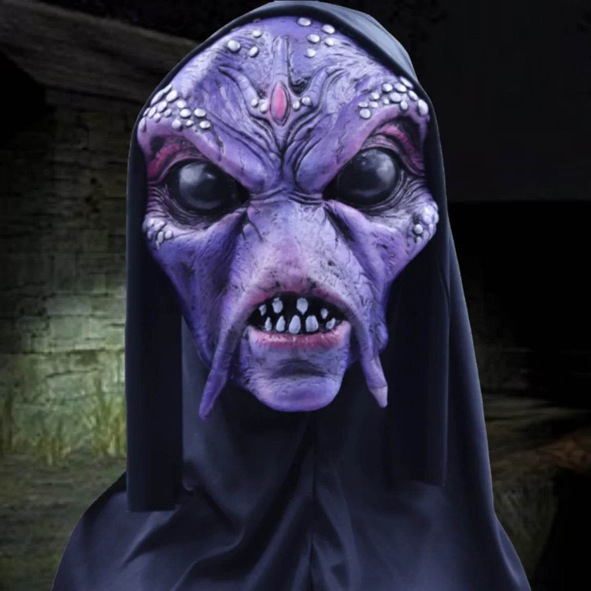 Premium Mask Alien Curse Witch Dimensional Horror Adults - ToylandEU