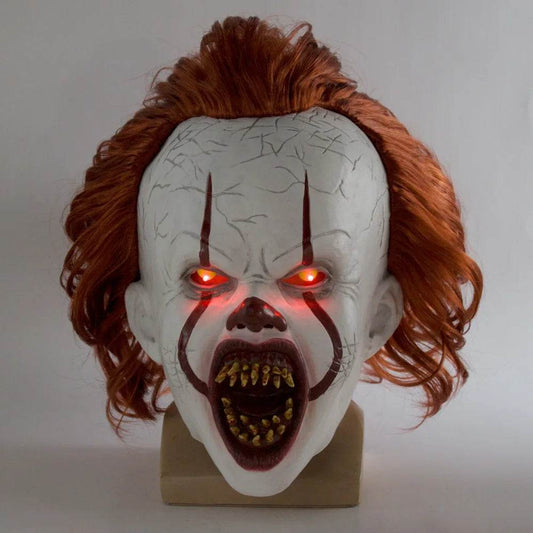 Premium Mask Creepy Pennywise Clown For Halloween Cosplay - ToylandEU
