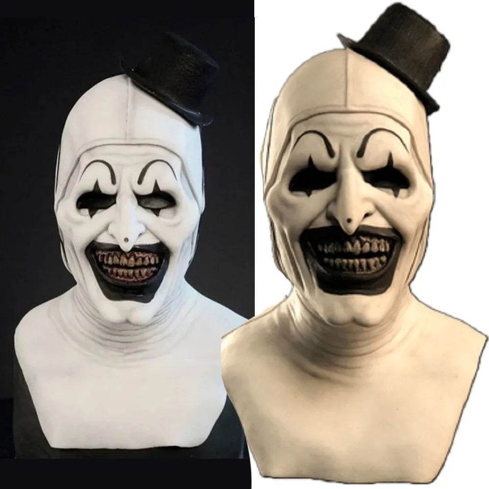 Premium Mask Horror Clown Latex Cosplay Halloween Party - ToylandEU
