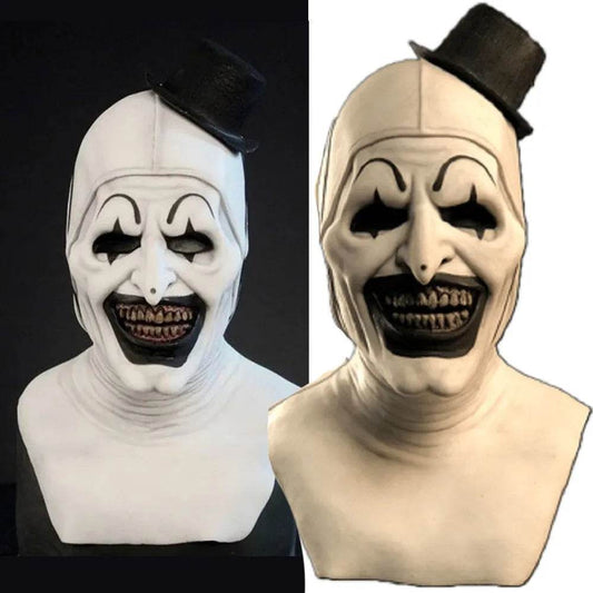 Premium Mask Horror Clown Latex Cosplay Halloween Party - ToylandEU