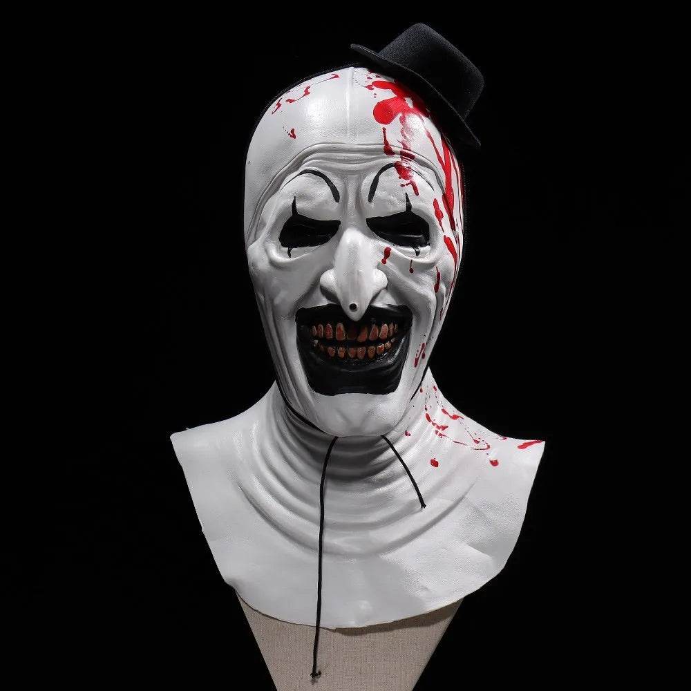 Premium Mask Horror Clown Latex Cosplay Halloween Party - ToylandEU