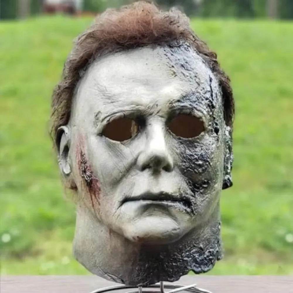 Premium Mask Michael Myers Full Head Latex Burn Scar Cosplay - ToylandEU
