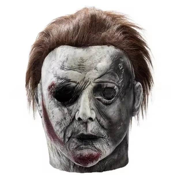 Premium Mask Michael Myers Full Head Latex Burn Scar Cosplay - ToylandEU
