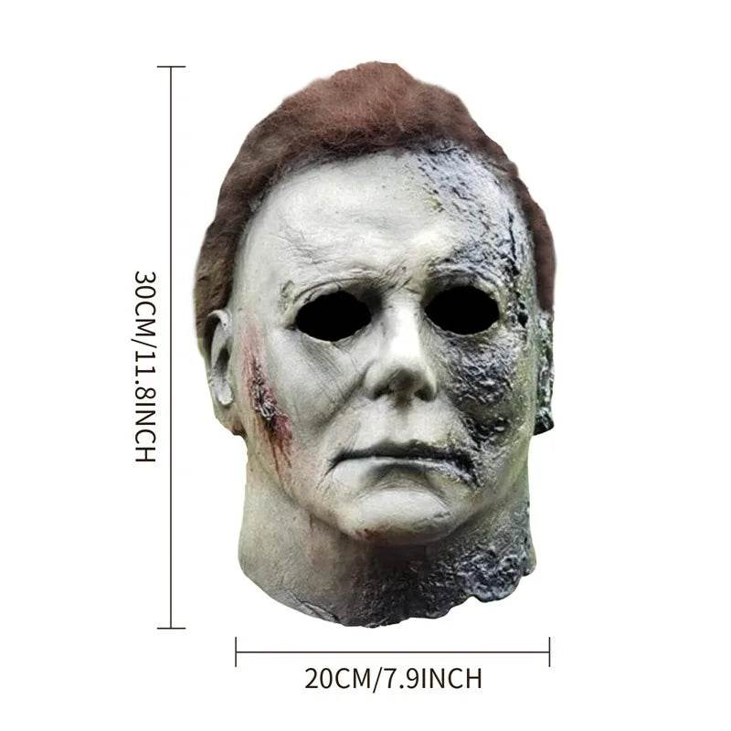 Premium Mask Michael Myers Full Head Latex Burn Scar Cosplay - ToylandEU