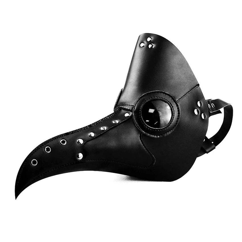 Premium Mask PU Leather Plague Doctor Steampunk Cosplay - ToylandEU