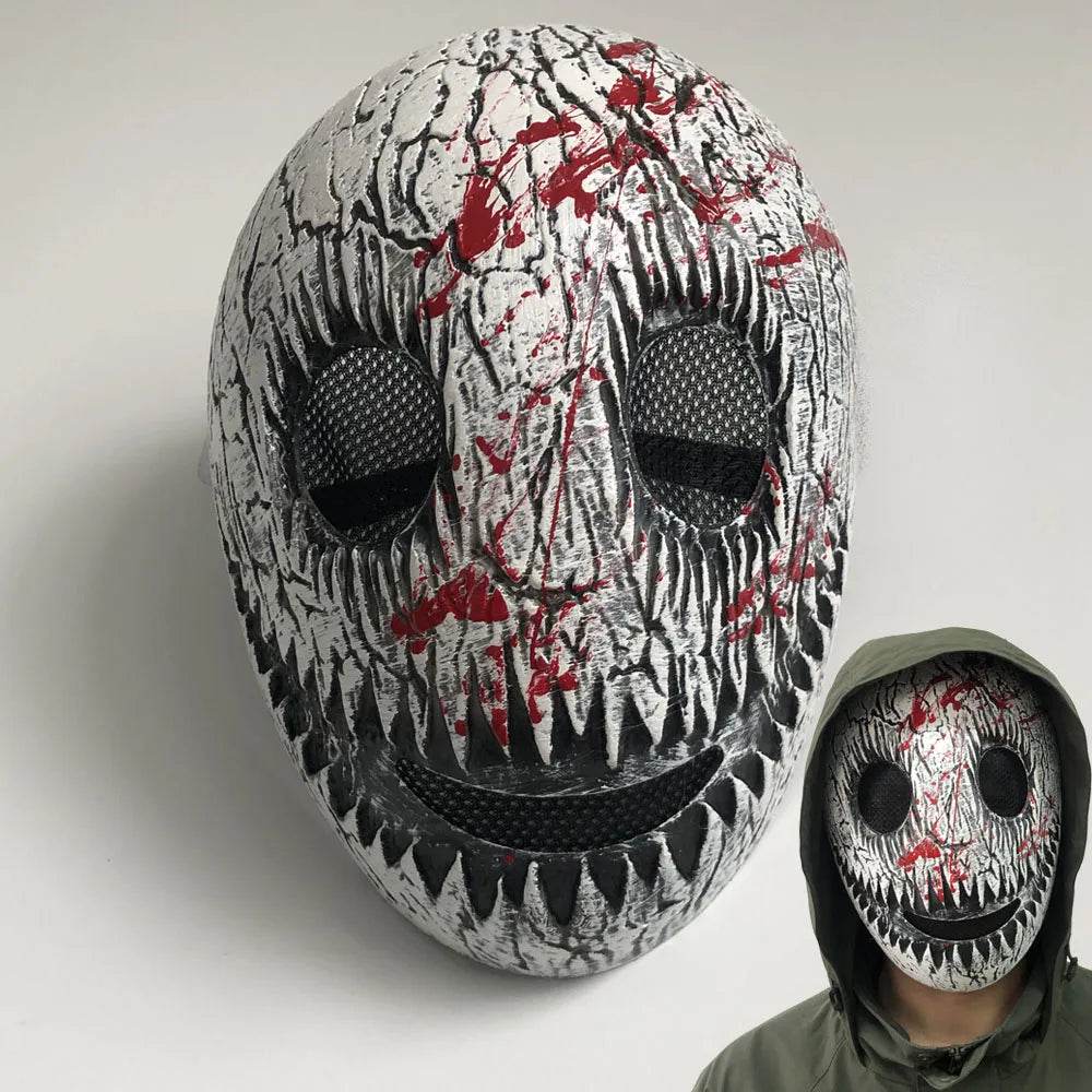 Premium Mask Skull With Blood Splatter For Cosplay - ToylandEU