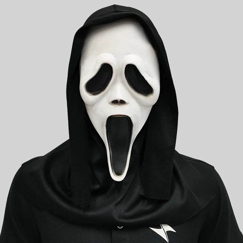 Premium Mask White Latex Full Head Skull For Adults - ToylandEU