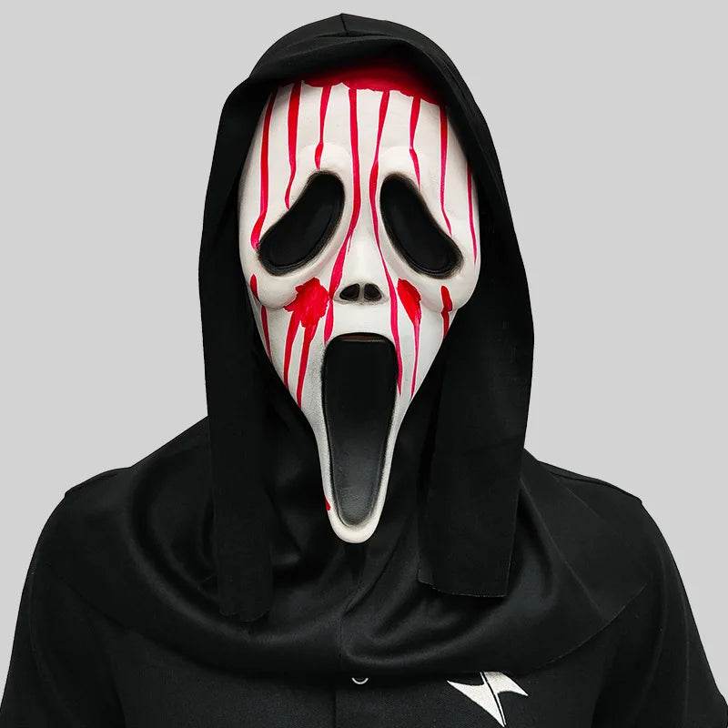 Premium Mask White Latex Full Head Skull For Adults - ToylandEU