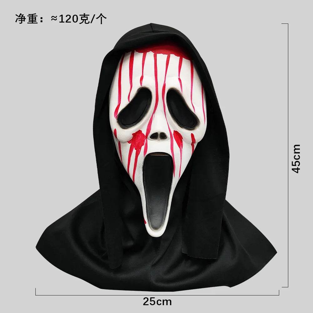 Premium Mask White Latex Full Head Skull For Adults - ToylandEU
