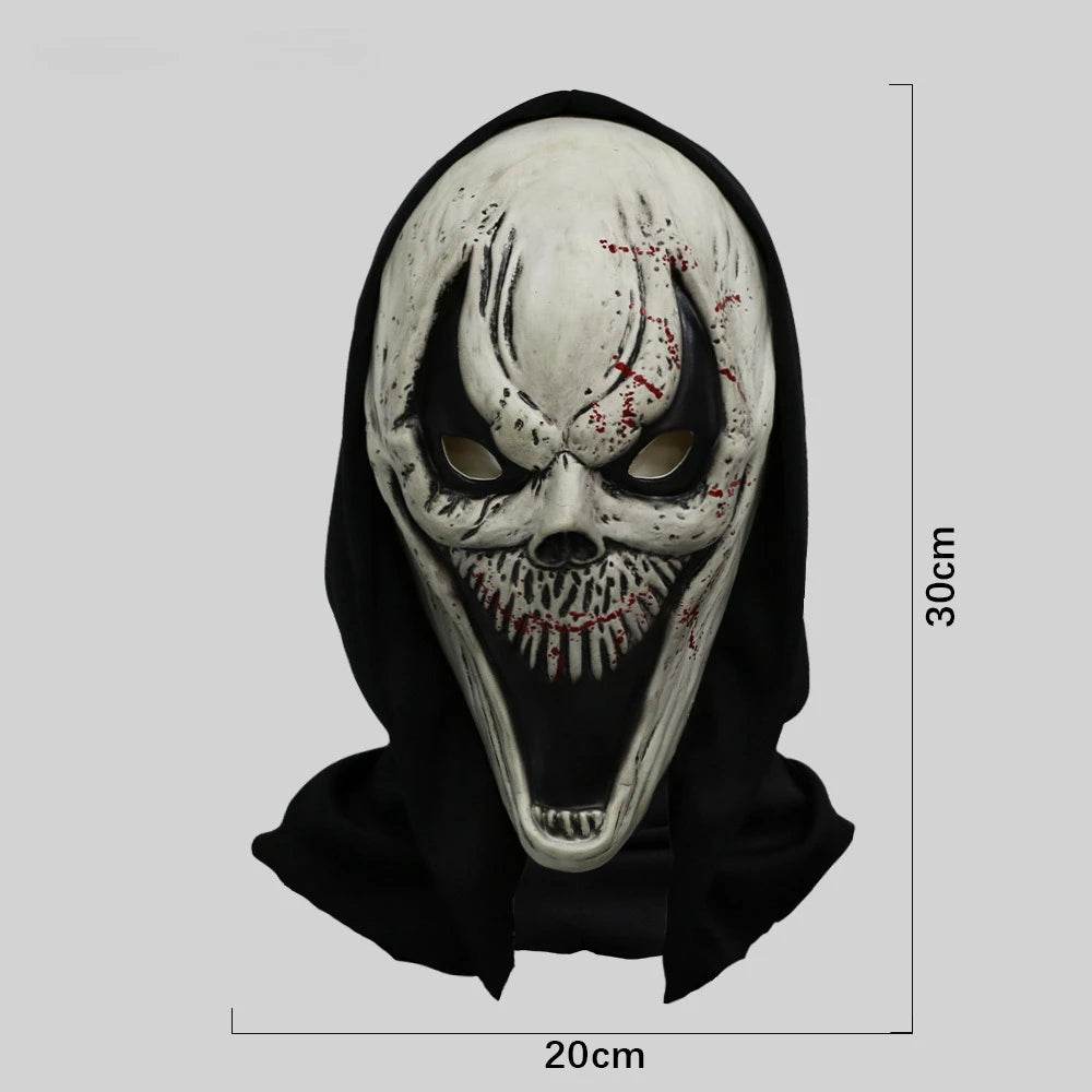 Premium Mask White Latex Full Head Skull For Adults - ToylandEU