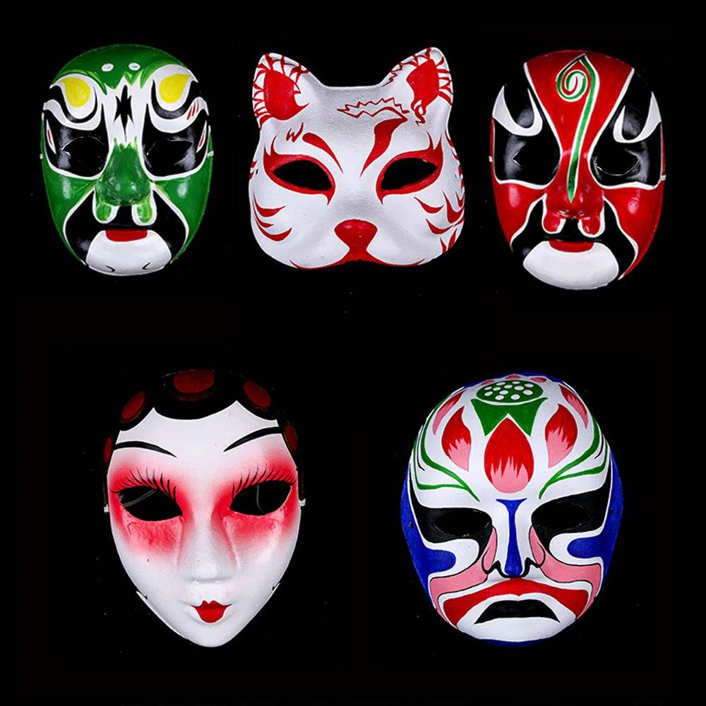 Premium Masks Blank White Paper For DIY Cosplay Adults - ToylandEU