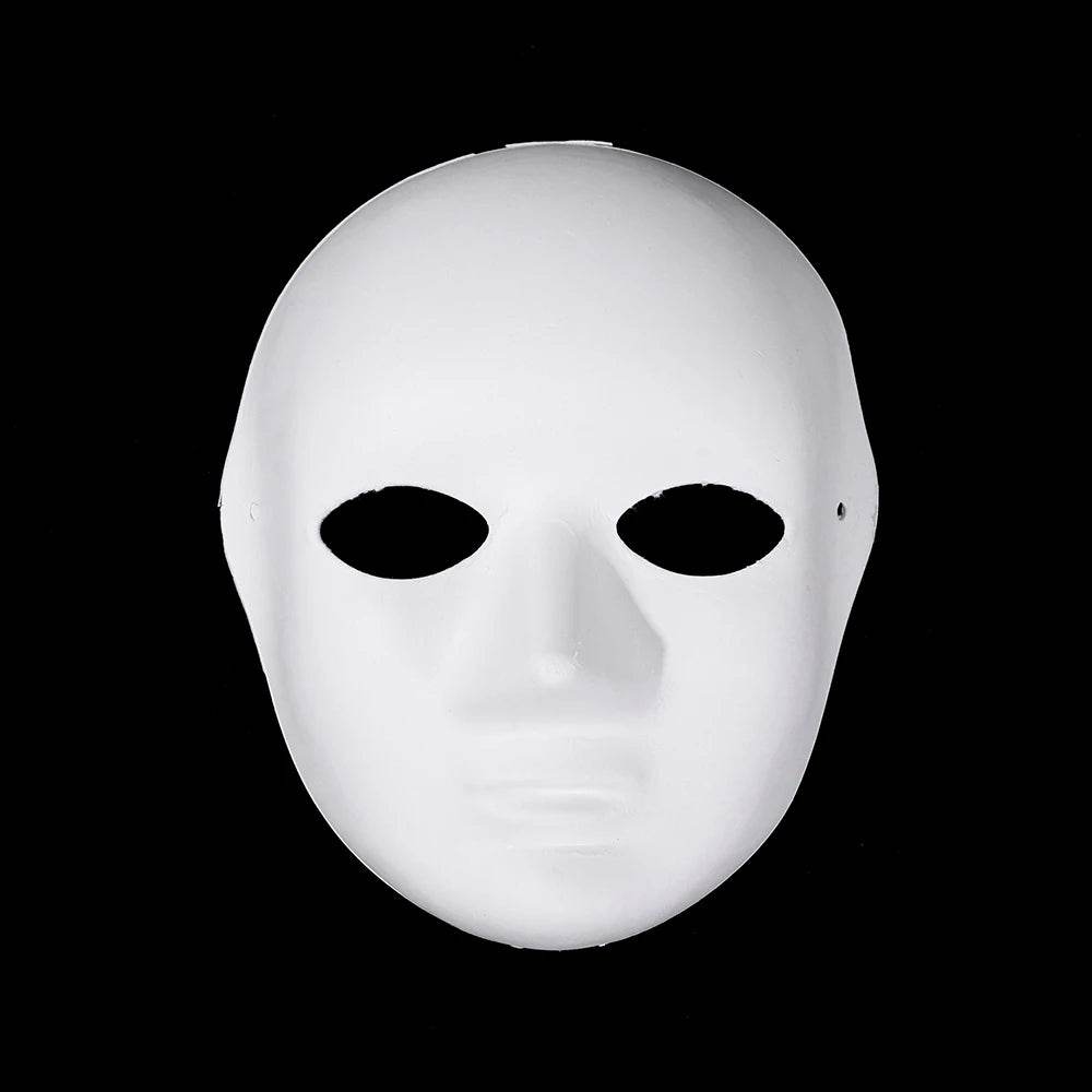 Premium Masks Blank White Paper For DIY Cosplay Adults - ToylandEU