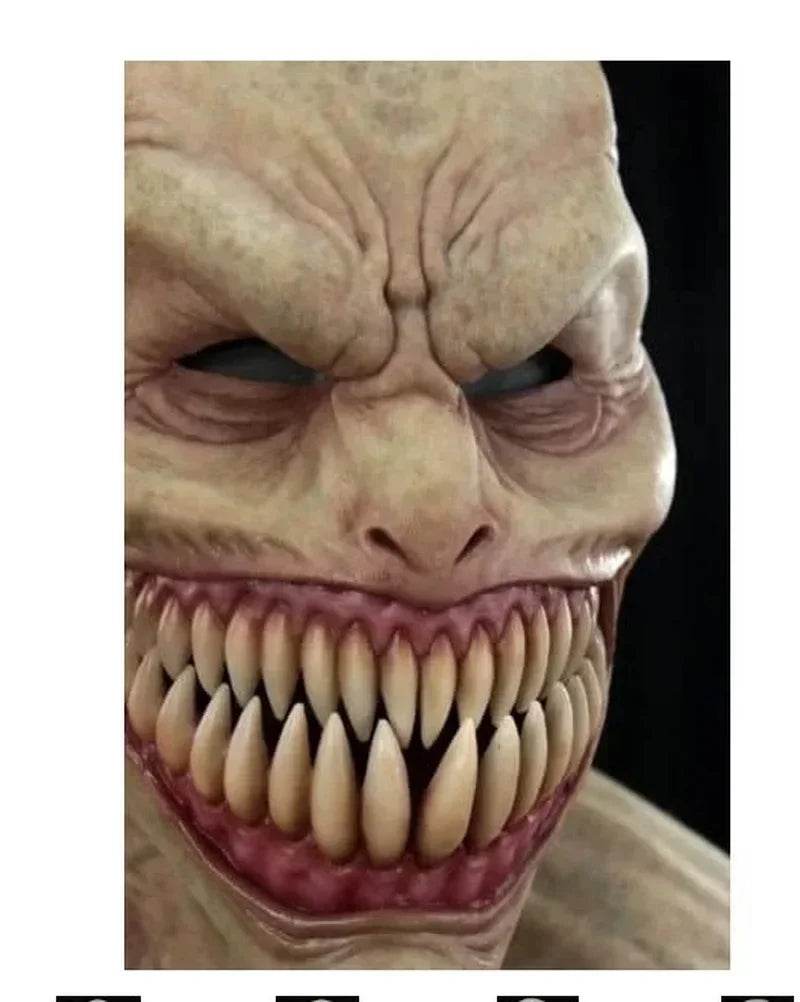 Premium Masks Monster Big Mouth Teeth For Adults Halloween - ToylandEU