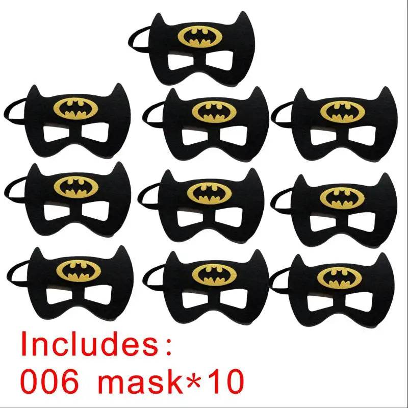 Premium Masks Set Felt Avengers For Kids Costume Party - ToylandEU