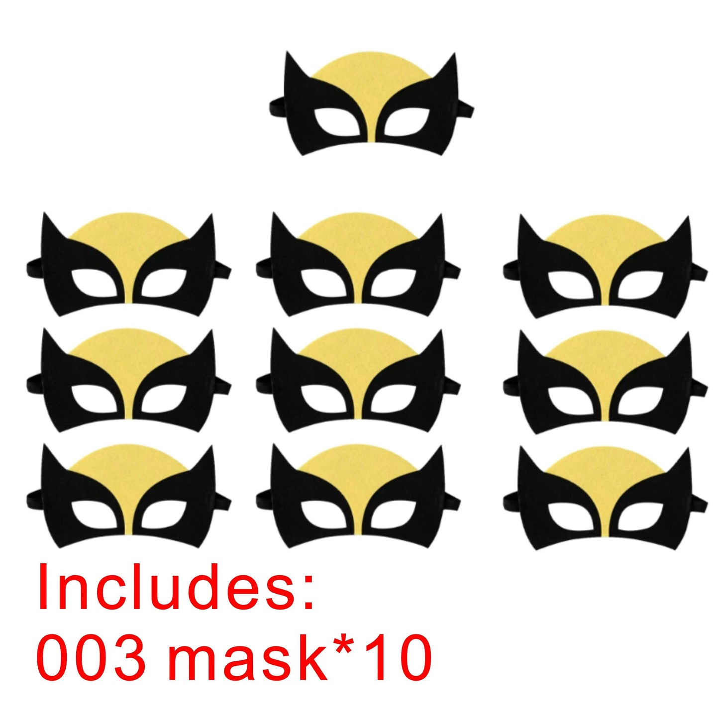 Premium Masks Set Felt Avengers For Kids Costume Party - ToylandEU
