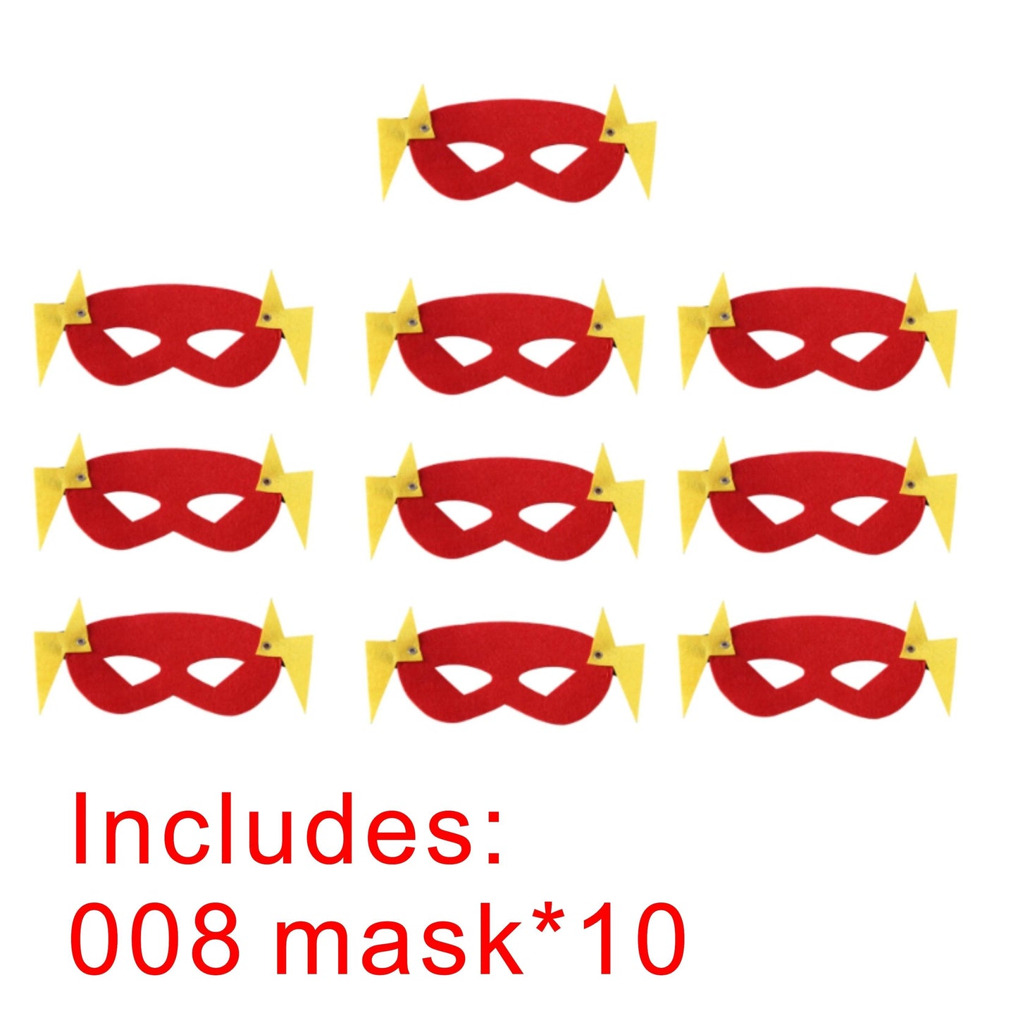 Premium Masks Set Felt Avengers For Kids Costume Party - ToylandEU