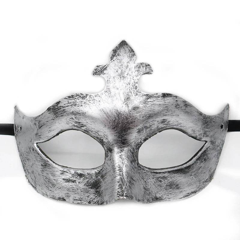 Premium Masquerade Mask Antique Copper Half Face For Women - ToylandEU