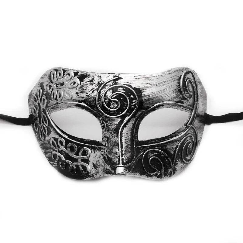 Premium Masquerade Mask Antique Copper Half Face For Women - ToylandEU