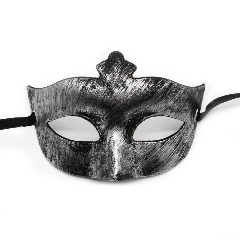 Premium Masquerade Mask Antique Copper Half Face For Women - ToylandEU