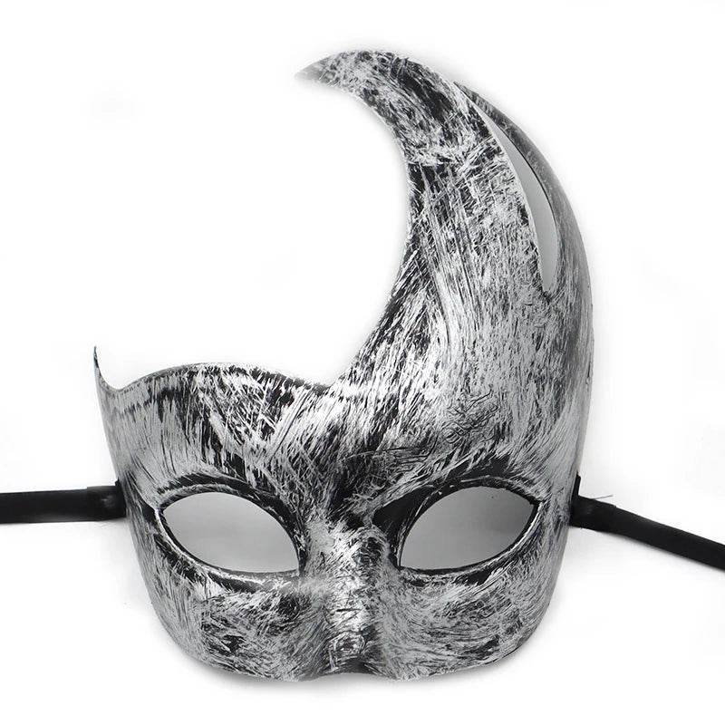 Premium Masquerade Mask Antique Copper Half Face For Women - ToylandEU