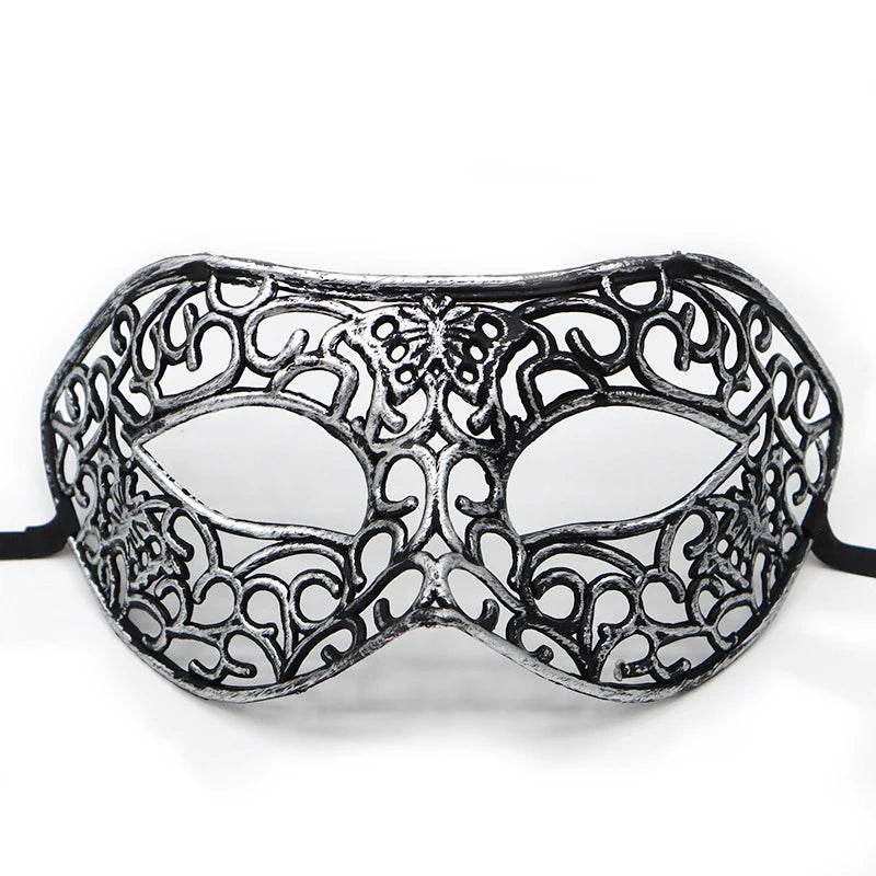 Premium Masquerade Mask Antique Copper Half Face For Women - ToylandEU