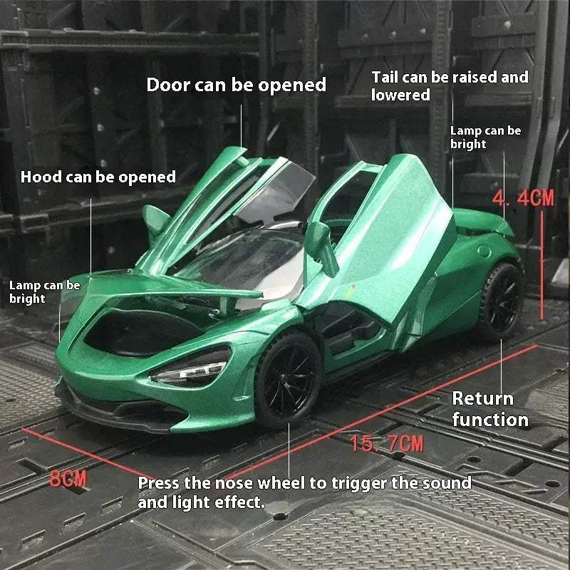  Premium McLaren 720S Diecast Model Car Toyland EU -  ToylandEU™