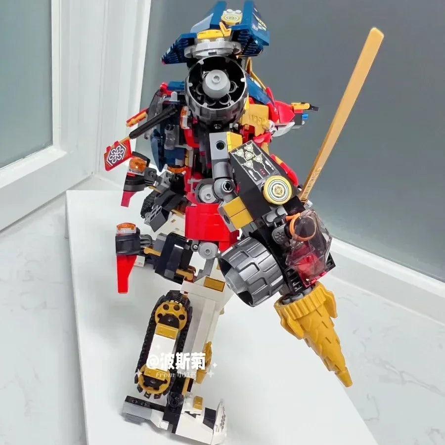 Premium Mecha Building Block Set 4 In 1 Aircraft Tank Robot For Boys Aged 6 To 12 - ToylandEU