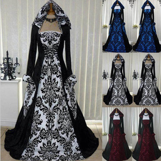 Premium Medieval Witch Costume Plus Size For Adult Women - ToylandEU